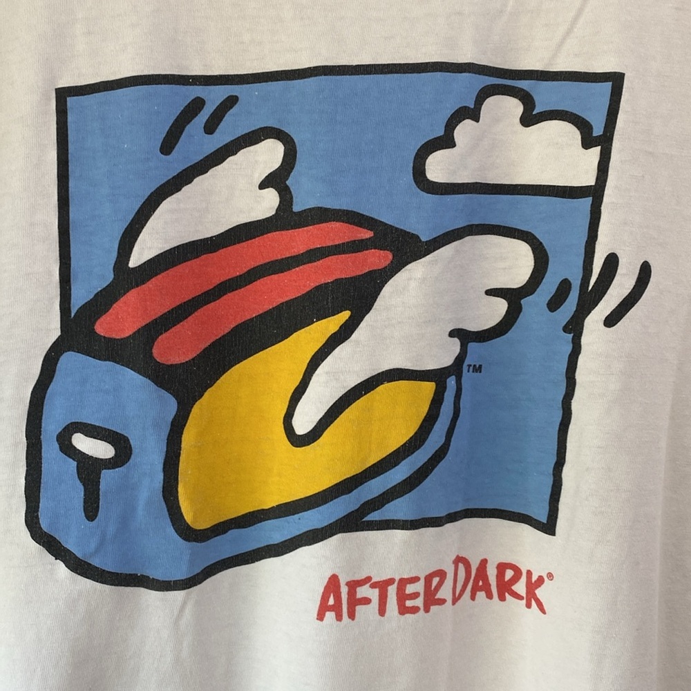 Vintage Oneita White Flying Toaster Berkley System Software Graphic T-Shirt XL - Picture 2 of 7